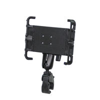Pinces de fixation rapides et flexibles avec rotule de 1,5 pouce pour support universel de tablette sur appuie-tête