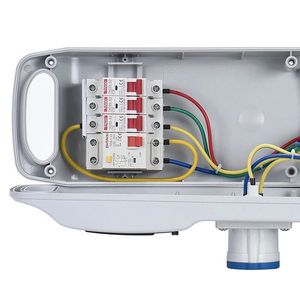 Boîte de prise étanche industrielle IP67 Boîte d'alimentation de maintenance portable pour l'extérieur Boîte de commutation électrique pour chantier de construction ZHENXING - Product Image 3