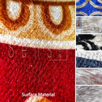 Style persan Super doux tapis imprimé flanelle rustique pas cher hôtel tapis tapis pour hôtels