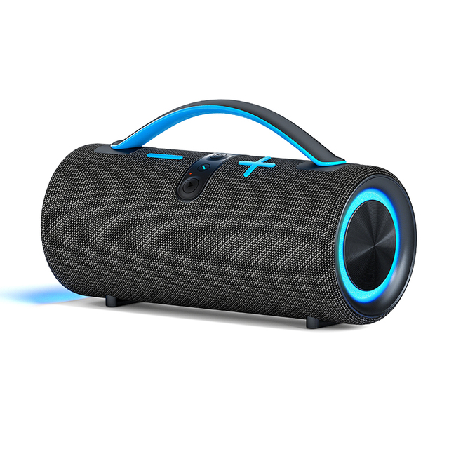 LED Super Boombox Portable Wireless Bluetooth Speaker Waterproof PC Outdoor Music Player Subwoofer Gift RGB Speaker