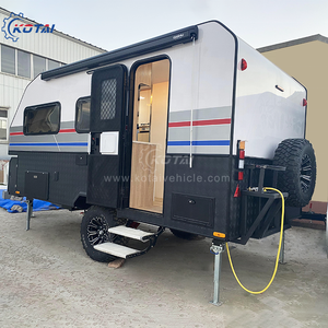 Remolque de viaje híbrido familiar <span class=keywords><strong>para</strong></span> <span class=keywords><strong>2</strong></span>-4 <span class=keywords><strong>personas</strong></span>, caravana todoterreno pequeña de Nueva Zelanda - Product Image 1