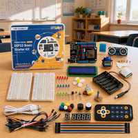ACEBOTT NOUVEAU Kit Complet d'Éducation STEM ESP32 37 Projets pour Enfants Scolaires DIY Kits de Construction Électronique Programmables en Python pour Arduino