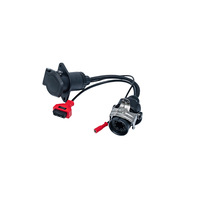 Nuevo Cable Adaptador de Diagnóstico OBD2 para Remolques ISO 7638 EBS Compatible con Bosch y Autel Autocom para Camiones y Vehículos con Sensor de Temperatura