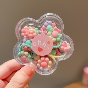 ชุดยางรัดผมเด็กน่ารักสีสันสดใส เหมาะสำหรับออกงาน ยางรัดผมเด็กน่ารักสำหรับงานปาร์ตี้ ยางรัดผมลายการ์ตูนน่ารัก ของตกแต่งสำหรับเด็ก - Product Image 6