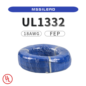 UL1332 18AWG FEP Isolierte elektrische Drähte RoHS Wärme hemmend 300V 200 Grad verzinnter Kupferdraht Ultra feiner elektronischer UL-Draht - Product Image 3