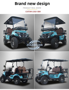 Chariot électrique silencieux et robuste pour le transport de passagers dans les villas et les jardins - Product Image 6