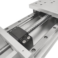 Table de guidage linéaire robuste de 192 mm de large, module de rail à vis à billes de 25 mm, table de travail électrique à charge élevée en aluminium 606 KR192