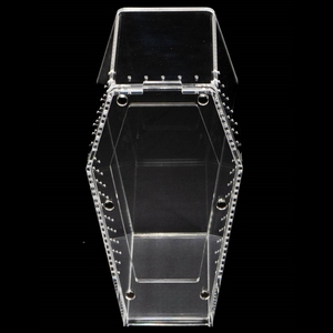 Custom Transparent Acrylic Tarantula Coffin Acrylic Reptile Enclosure Tarantula <strong>Cribs</strong> Coffin <strong>Crib</strong> - Product Image 3