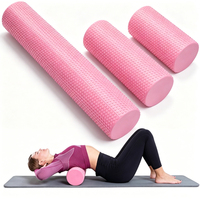 Rouleau en mousse EVA pour massage musculaire profond, idéal pour le yoga, la remise en forme, la gym, la récupération et la physiothérapie (longueur 60/45/30 cm)