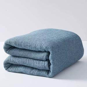 <span class=keywords><strong>Couverture</strong></span> en gaze multi-couches 100% coton, jeté de canapé doux, respirant, <span class=keywords><strong>couverture</strong></span> d'été pour la climatisation - Product Image 3