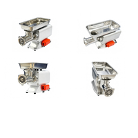 Commerciële elektrische vleesmolen/hakselaar/snijmachine, nieuw, handmatig, voor bevroren vlees, geschikt voor voedselwinkels