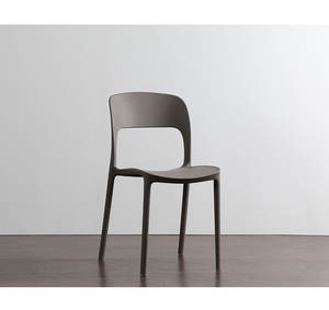 Toptan fabrika mobilya ucuz Modern fantezi renkli istiflenebilir restoran yemek plastik sandalye - Product Image 2