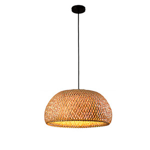 <span class=keywords><strong>Abat</strong></span>-<span class=keywords><strong>jour</strong></span> en rotin en gros pour la décoration de la <span class=keywords><strong>maison</strong></span>, des salons de thé et des restaurants, lampe suspendue LED en rotin E27 - Product Image 1