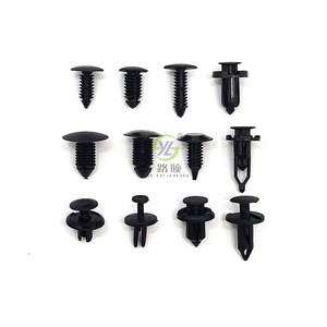 HE02 240 pièces Clips universels pour carrosserie de voiture, attaches en nylon pour réparation et remplacement, kit de pièces automobiles - Product Image 3