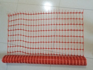 รั้วพลาสติก PE สำหรับหิมะ / รั้วนิรภัยสีส้ม ตาข่ายนิรภัย - Product Image 4