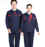 Uniformes cargo imperméables pour personnel de lavage de voiture, vêtements de travail de constructeur de robes noires