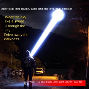 Warsun Xách Tay Ultra-Sáng Công Suất Cao LED Tìm Kiếm Ánh Sáng Độ Bền Dài Công Suất Lớn Sạc Ánh Sáng Mạnh Mẽ IP65 - Product Image 4