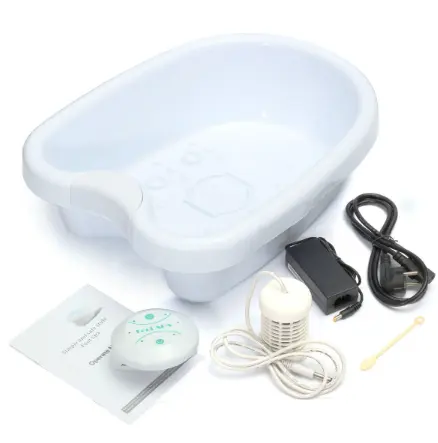 HK-802FS Fabriek Voet Detox Machine Ion Detox Foot Spa Met Wastafel Ion Reinigen Machine