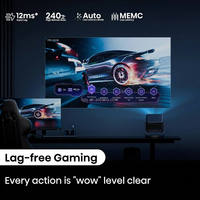 Projecteur laser 4K tricolore C2 Pro de même style, portable pour réunions d'affaires, 4000 lumens, zoom optique 1.0-1.5:1, HDR10 pris en charge