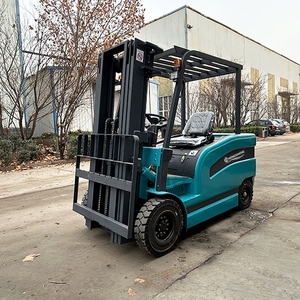 免费送货 CE 3吨电动伸缩式叉车 锂电池 3m举升高度 1480钢制框架立柱 智能仪表板 仓库用 - Product Image 4
