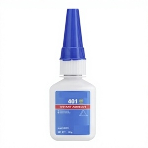 Adhesivo Instantáneo 401 a Base de Solvente, Pegamento Acrílico, Tapa Azul, Botella de 20g - Product Image 2