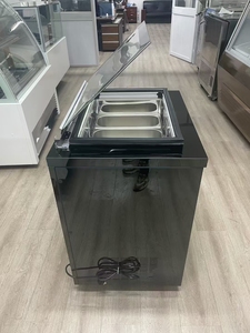 Mini <span class=keywords><strong>vitrina</strong></span> <span class=keywords><strong>vertical</strong></span> para helados con LED, <span class=keywords><strong>congelador</strong></span>, pequeño servicio duro, mesa de vidrio conveniente, <span class=keywords><strong>vitrina</strong></span> portátil para Gelato - Product Image 4