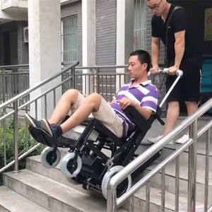 KSM-302Plus <span class=keywords><strong>Fauteuil</strong></span> Électrique Léger pour Escaliers, <span class=keywords><strong>Fauteuil</strong></span> de Transfert Domestique, <span class=keywords><strong>Fauteuil</strong></span> Roulant pour Monter les Escaliers, <span class=keywords><strong>Fauteuil</strong></span> Roulant pour Paralysie - Product Image 4