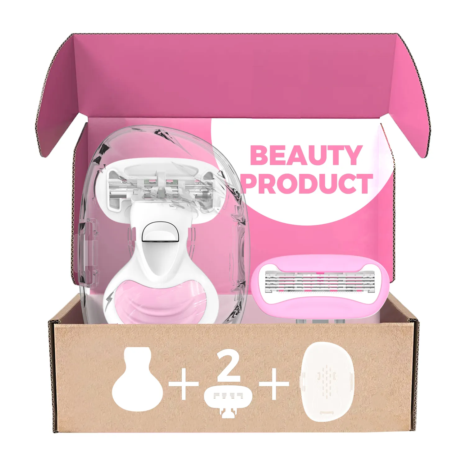 Altri prodotti di bellezza e cura della persona lady bikini razor 5 lame mini manico rasoio da barba portatile