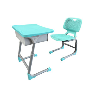 Foshan Mingzhong Furniture School <b>Desk</b> And Chair Set K18 Height Adjustable Plastic Modern Minimalist Style For Schools - Product Image 3