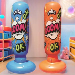 Colonne de boxe gonflable en PVC remplie d'eau pour <span class=keywords><strong>l</strong></span>'entraînement en plein air des enfants, pour la gestion de <span class=keywords><strong>l</strong></span>'agressivité et la cible de frappe, équipement d'entraînement de boxe et de Sanda - Product Image 4