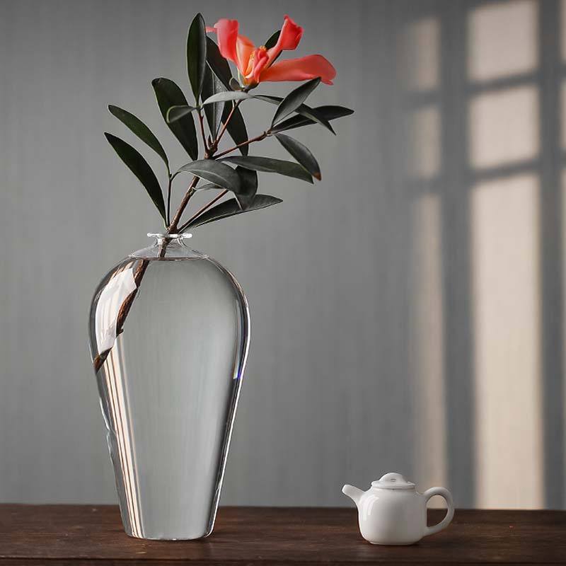 ขวดพลัม สีเทาอ่อน