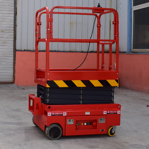 3.9 मीटर मोबाइल मैन लिफ्ट इलेक्ट्रिक पोर्टेबल मिनी कैंची लिफ्ट - Product Image 1