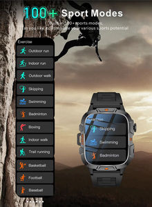 Montre connectée de sport en plein air QX12, Bluetooth, moniteur de fréquence cardiaque, étanche, écran TFT, montre connectée - Product Image 5