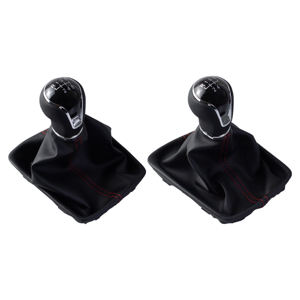 RDPXF Palanca de Cambios Ergonómica de Alta Calidad de 5/6 Velocidades para <span class=keywords><strong>Seat</strong></span> <span class=keywords><strong>Leon</strong></span> III 3 MK3 2012-2017, Funda de Cuero Negra, 1 Año de Garantía - Product Image 6