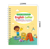 Cahier d'écriture éducatif pour enfants Groove Calligraphy, impression offset, reliure spirale, papier durable, livres pour enfants