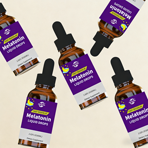 อาหารเสริมภูมิคุ้มกันและช่วยการนอนหลับ 60 มก. เมลาโทนินชนิดน้ำ ยาเม็ดเมลาโทนินชนิดน้ำ - Product Image 4