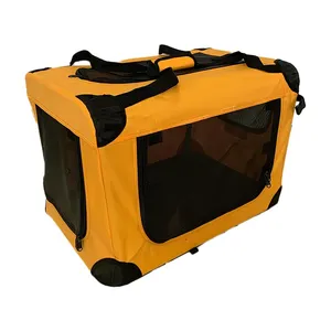 Caja de Transporte para Mascotas Personalizada, en Oferta |   Bolsa de Transporte de Tela Oxford con Doble Compartimento, Malla Transpirable y Cierre de Cremallera - Product Image 1