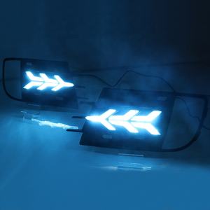 Pour VW <span class=keywords><strong>Tiguan</strong></span> 2013 2014 2015 2016 feux de jour modifiés <span class=keywords><strong>led</strong></span> antibrouillard Streamer direction barre avant feux de jour - Product Image 4