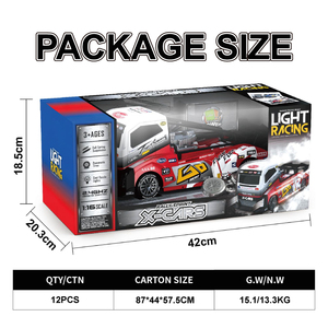 Voiture RC Lucky Toys Drift 2.4GHz 4WD, mini camion télécommandé haute vitesse avec lumières de course - Product Image 6