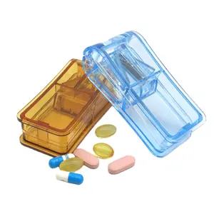موزع أقراص متعددة محمول للسفر من أجل الحبوب الصغيرة أو الكبيرة