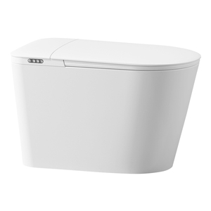 Bidé Inteligente Automático con Tanque de Agua Integrado, Sensor de Pie para Descarga, Asiento Calefactable y Suave, Incluye S-trap - Product Image 4