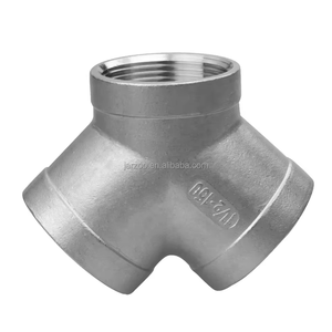 Tùy chỉnh thép không gỉ 304 316 Y loại Threaded Tee - Product Image 4