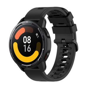 Montre de sport en silicone 20mm 22mm pour <span class=keywords><strong>Xiaomi</strong></span> <span class=keywords><strong>Watch</strong></span> 2 S4 S3 S2 <span class=keywords><strong>S1</strong></span> Active Redmi <span class=keywords><strong>Watch</strong></span> 5 Lite <span class=keywords><strong>Bracelet</strong></span> <span class=keywords><strong>Bracelet</strong></span> Orange Blanc - Product Image 6