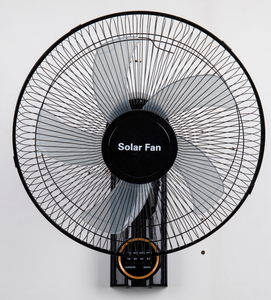 Factory Price 16 Inch Standing Fan With Solar <b>Rechargeable</b> 12W Big Power Solar <b>LED</b> <b>Light</b> & 7-9 Hours <b>Working</b> Time HRX-168 16inch - Product Image 3