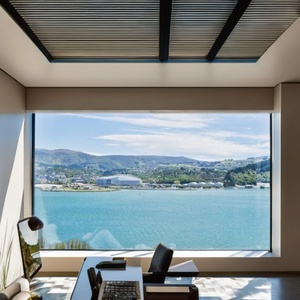 Portes coulissantes commerciales à double vitrage conformes à la norme australienne AS2047, portes coulissantes extérieures en aluminium pour balcon et patio, matériau en verre - Product Image 1