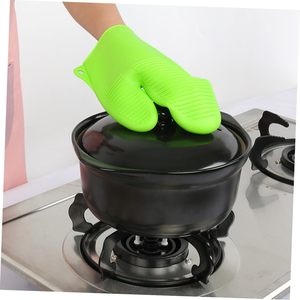 Gant de four en silicone de haute qualité en forme de deux doigts, gant de cuisine en silicone - Product Image 4