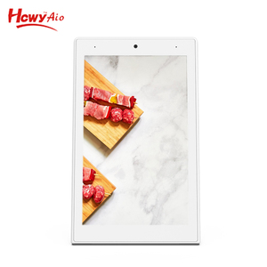 RK3128 1 + 16 gam thiết kế mới 8 inch Android Máy tính bảng chân dung L hình dạng RJ45 PoE POS PC Android Máy tính bảng PC - Product Image 2