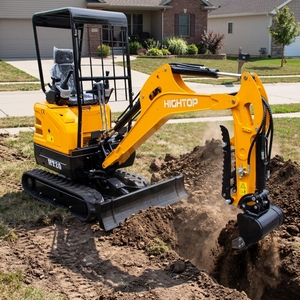 Produits les plus vendus Livraison gratuite Mini-excavatrice 2 tonnes avec système hydraulique performant et pompe moteur, machine de terrassement sur chenilles - Product Image 2