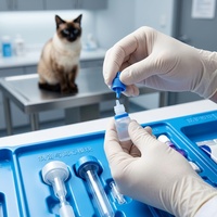 Veterinär-FAUN PRP Einweg-Kit 5mL für Senioren-Hunde Gelenkpflege Komplett-Set EO-Sterilisiert