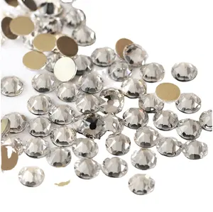 קריסטל אורורה boreal ab strass אוסטריה חם לתקן אבנים עגול rhinestones בתפזורת